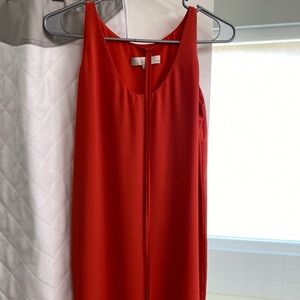 Ann Taylor - LOFT petite orange dress